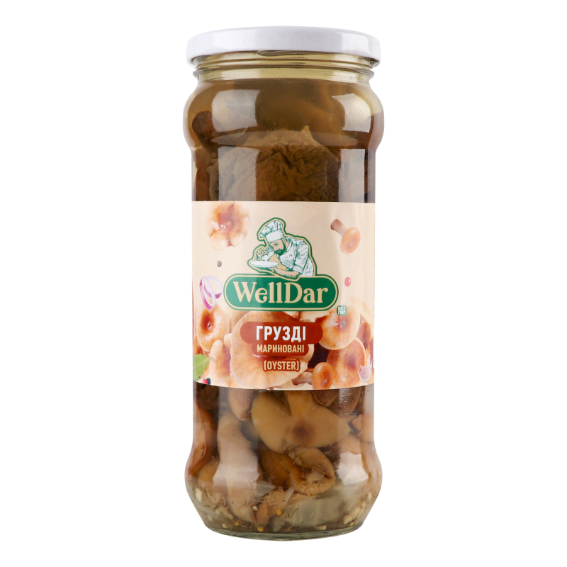 Грузди маринованные WellDar с/б 580мл WellDar(16955467858484): купить в ...