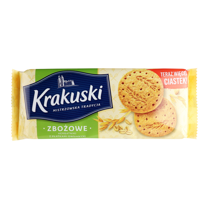 Печиво з висівками Зернове Krakuski м/у