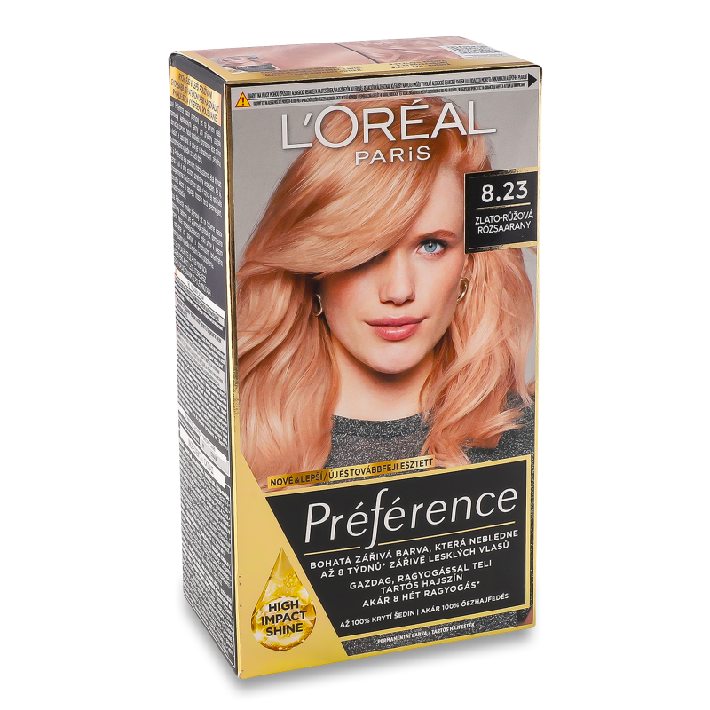 Фарба д/волосся Preference 8.23 рожеве золото L’Oreal
