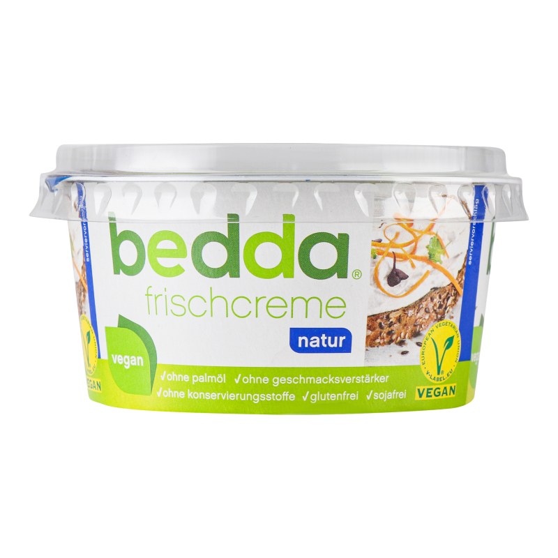 Крем-сыр растительный Классический Bedda ст 150г Bedda(4056924001711 ...