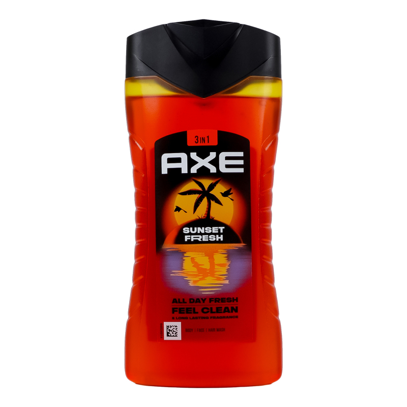 Шампунь и гель для душа Sunset fresh Axe 250мл Axe(8720181598609