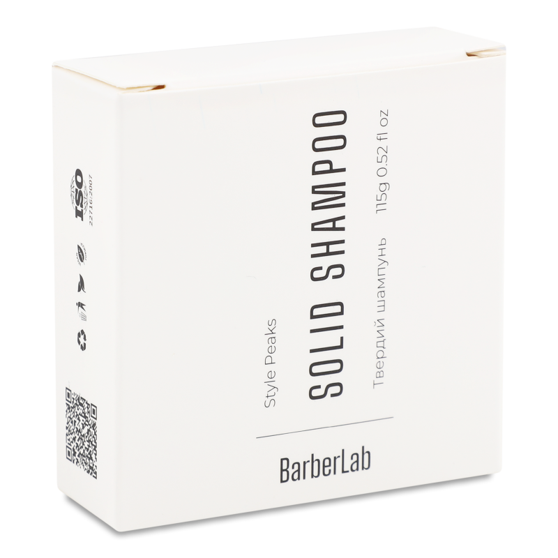 Шампунь твердий Style Peaks 100г BarberLab