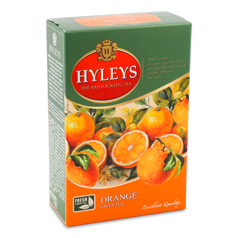 Чай Апельсин зелений крупнолистовий 100г Hyleys