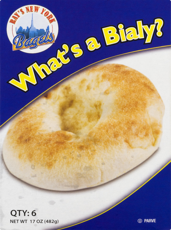 Ray's New York Bagels What's A Bialy? - 6 CT Ray's New York