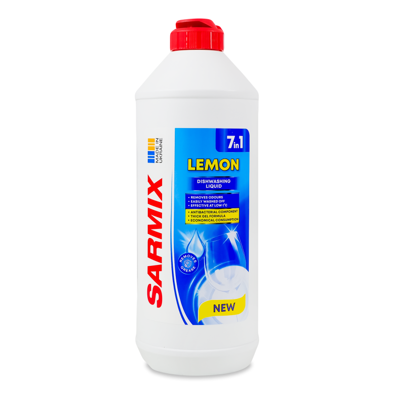 Засіб д/миття посуду Лимон 500мл Sarmix