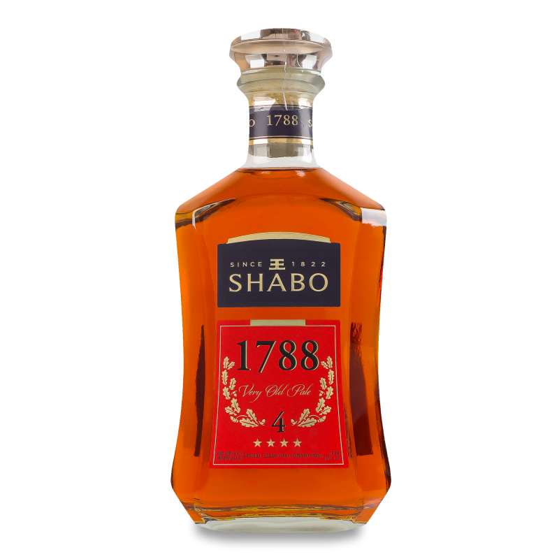 Бренді 1788 **** 40% 0,375л Shabo