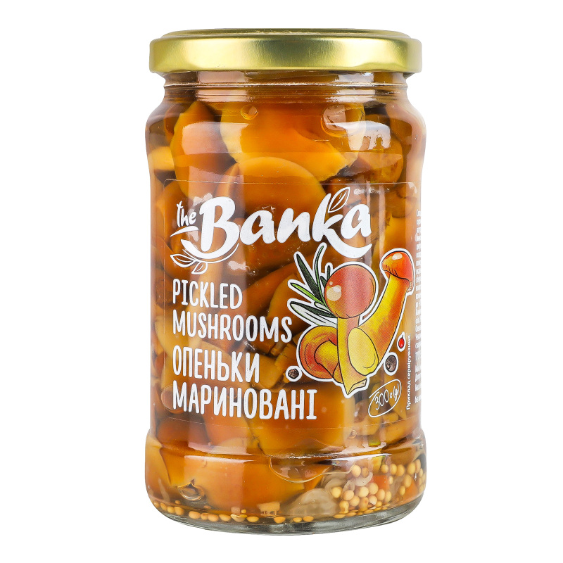 Опята маринованные the Banka с/б 300г the Banka(14820182786171): купить ...