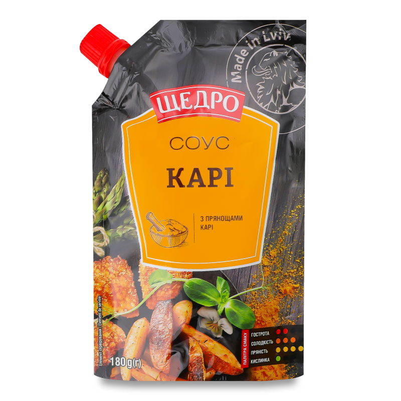 Соус Карі 180г д/п Щедро