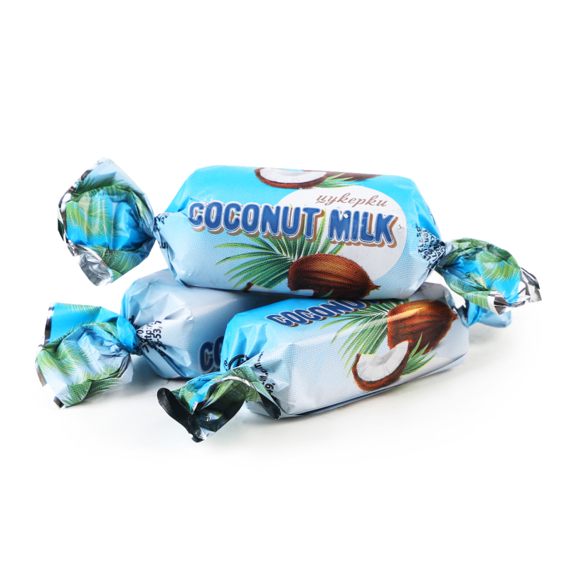 Конфеты неглазированные Coconut milk Бісквіт Шоколад кг Бісквіт