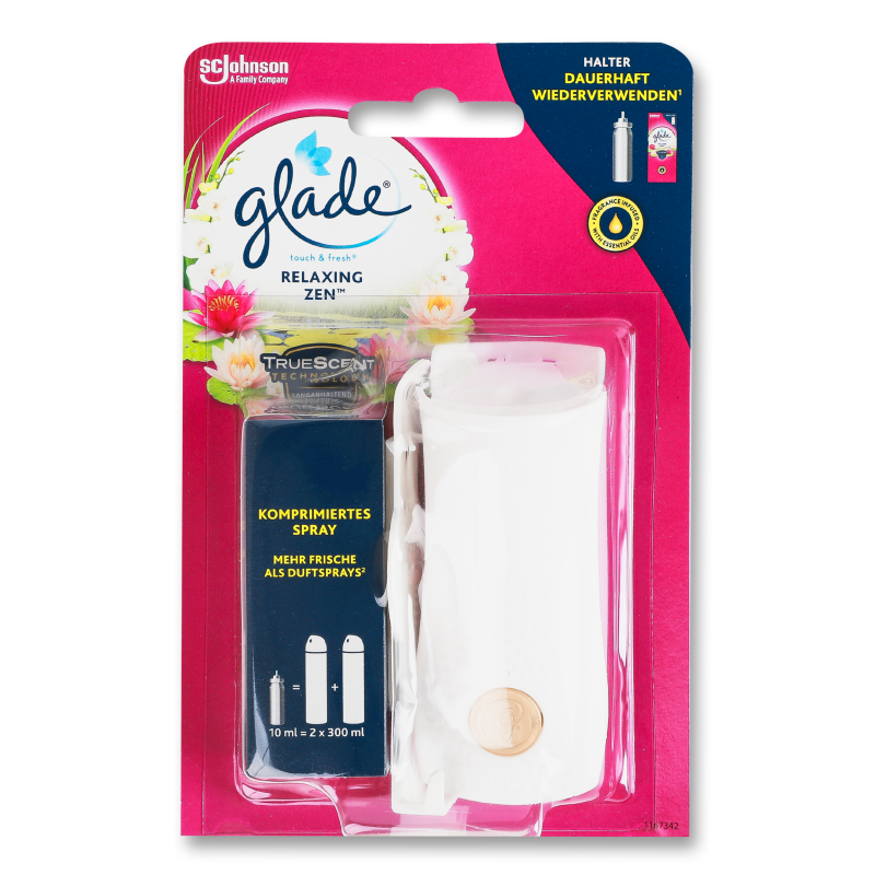 Освіжувач повітря Японський сад 10мл мініспрей Glade