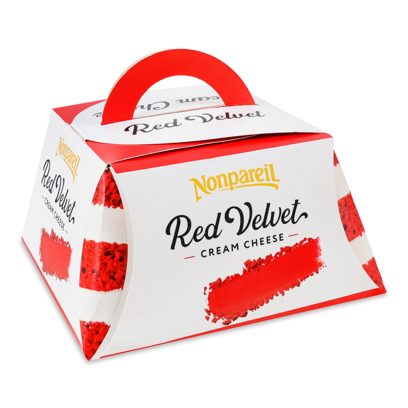 Торт Червоний оксамит 500г газ/уп коробка Nonpareil