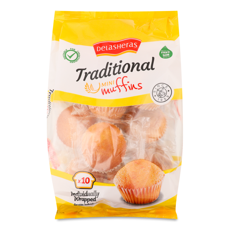 Мінімафіни Traditional 250г DeLasHeras