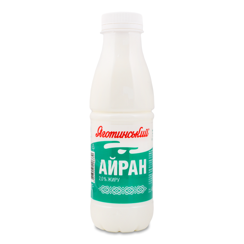 Напій кисломолочний Айран 2% 450г пет Яготинський