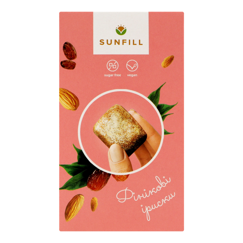 Цукерки Фінікові іриски Sunfill к/у