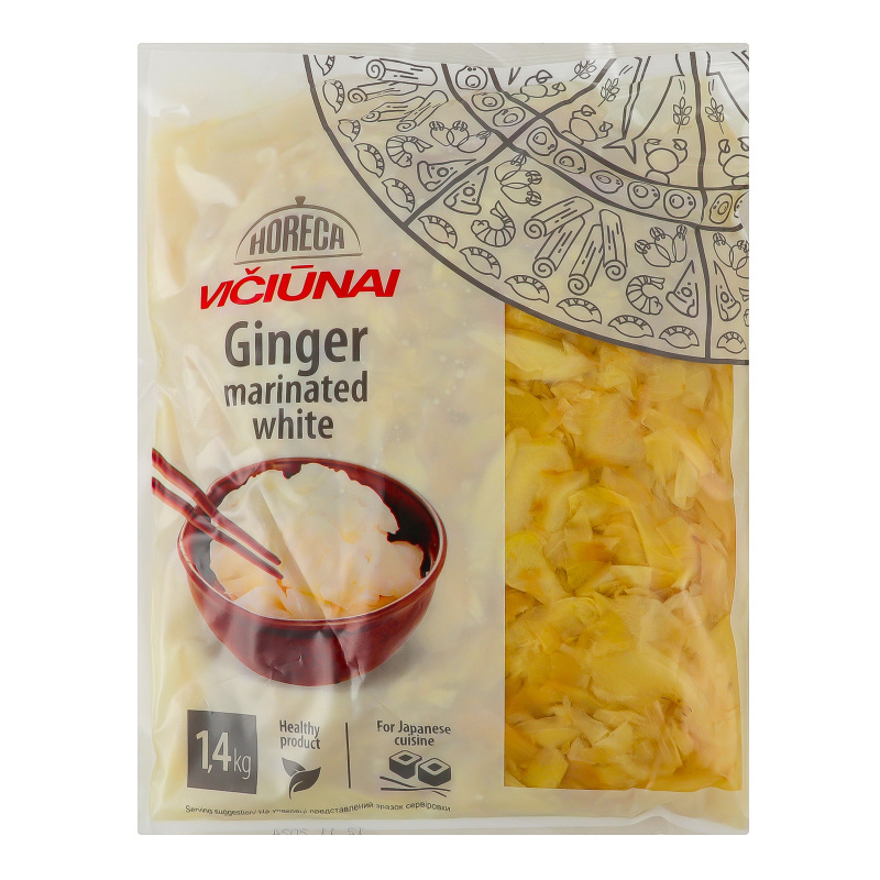 Імбир маринований білий для суші Laiwu Taifeng Foods Co. LTD кг