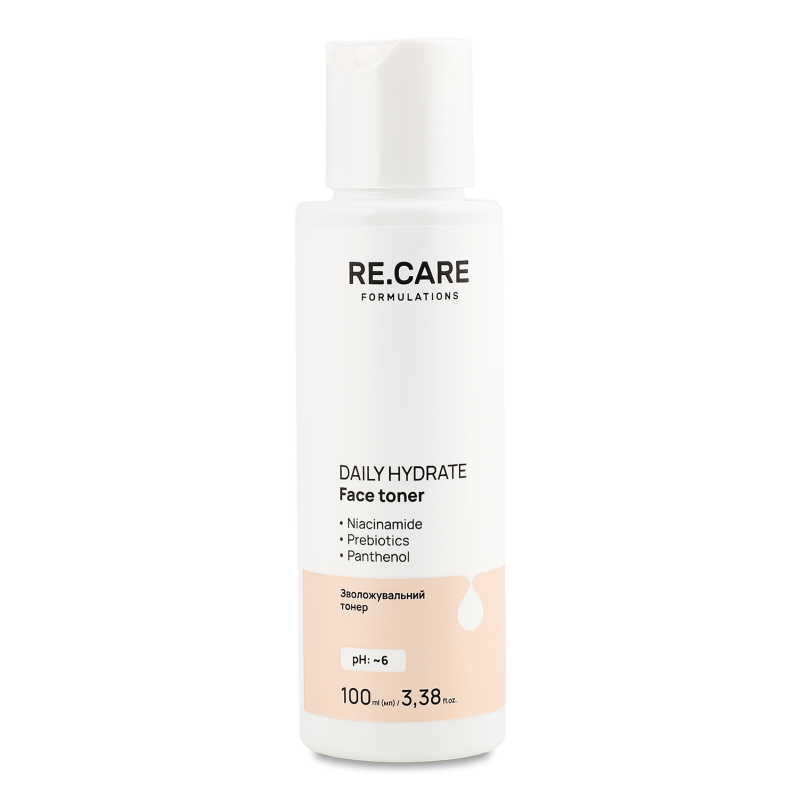Тонер д/обличчя Daily Hydrate Зволожувальний 100мл RE.CARE