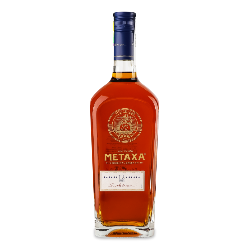 Напій алкогольний 12років 40% 0,7л Metaxa