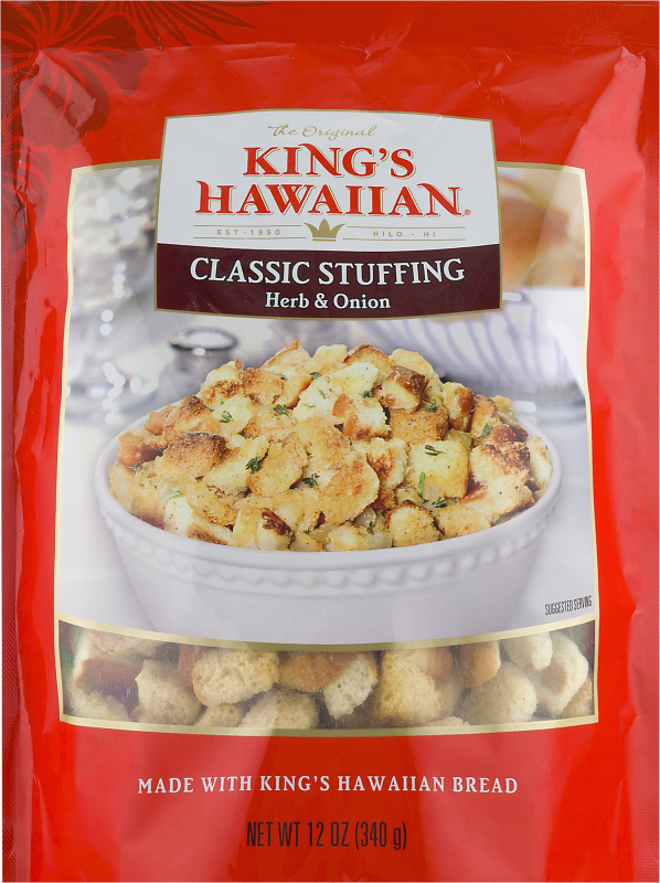 King's Hawaiian Classic Stuffing Herb & Onion King's Hawaiian