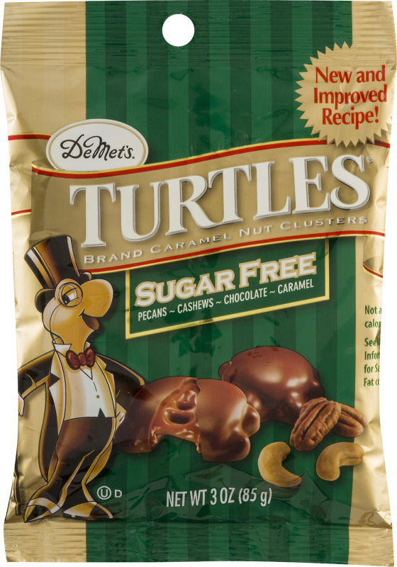 DeMet's Turtles Brand Caramel Nut Clusters Sugar Free DeMet's(872181005439) customers reviews