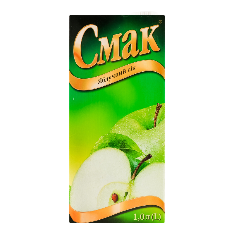 Сiк Яблуко Смак 1л х12шт