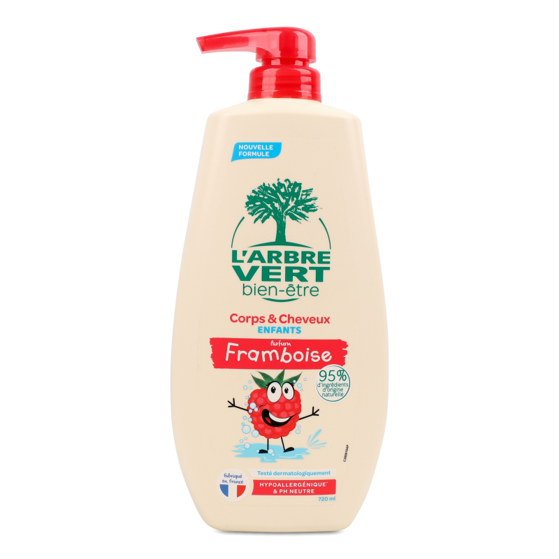 Крем-гель д/душу дитячий 2в1 з екстрактом малини 720мл Лярбре верт