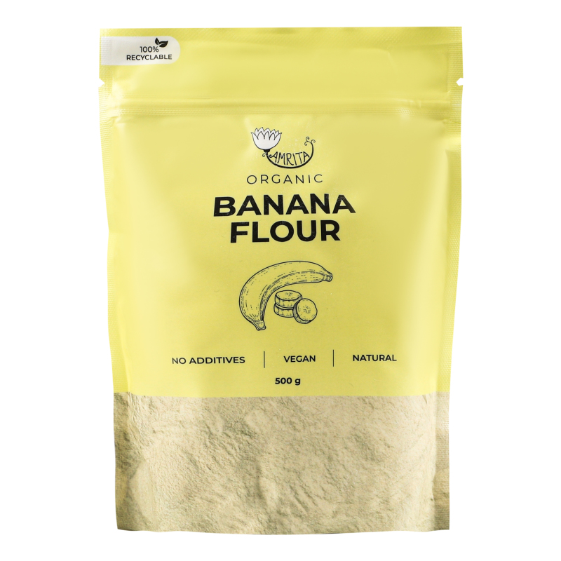 Борошно бананове Organic Amrita д/п