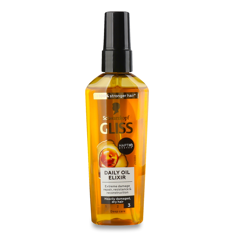 Еліксир д/волосся Дейлі Оіл доглядаючий 75мл Глісс Кур