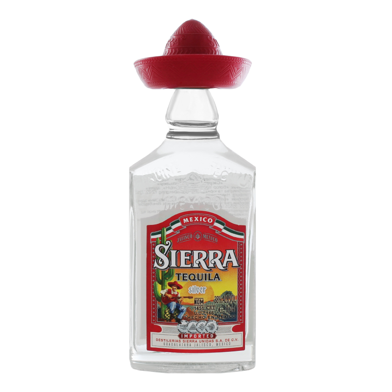 Sierra Silver blanco tequila 12x 40ml miniature pack (4062400542388)
