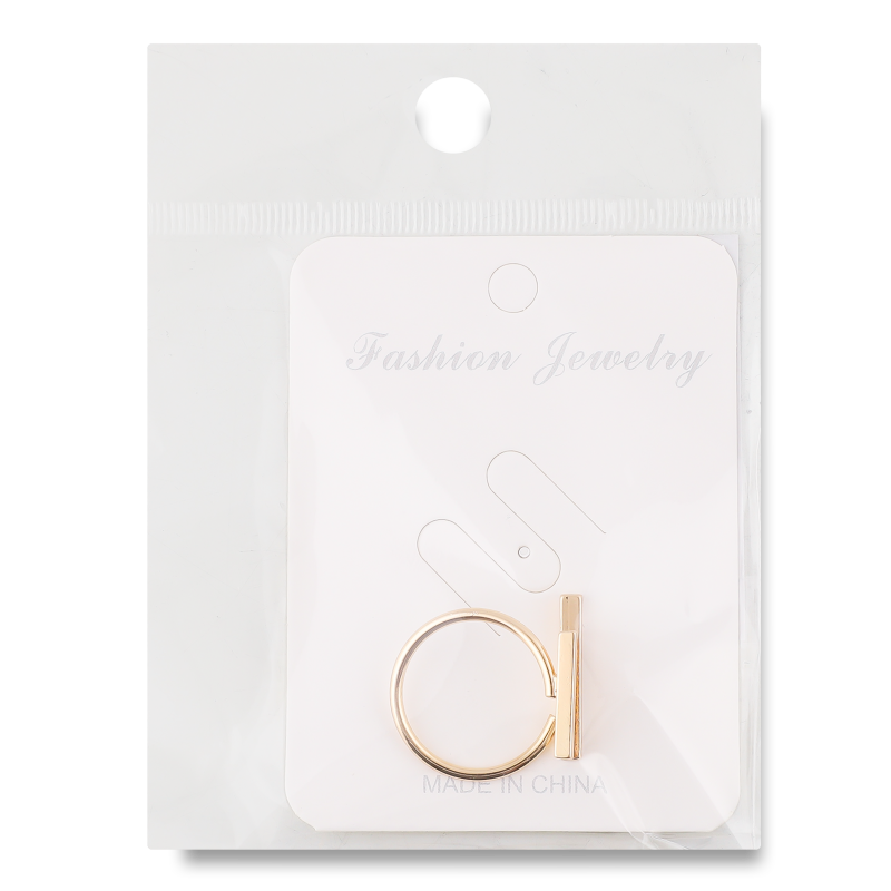 Каблучка жовтий метал FHF25618M24