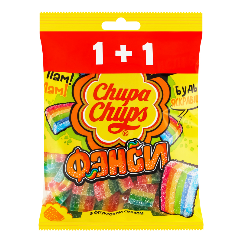 Мармелад экструдированный Фансы Сhupa Chups м/у 150г + Мармелад ...