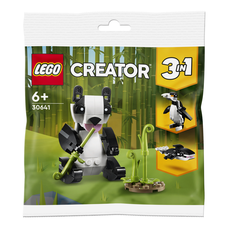 kliyt0ol3ページ Конструктор для детей от 6лет 3в1 №30641 Panda Bear Creator Lego