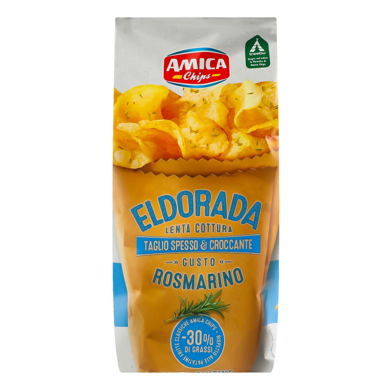 Чипси картопляні з розмарином Eldorada Amica Chips м/у