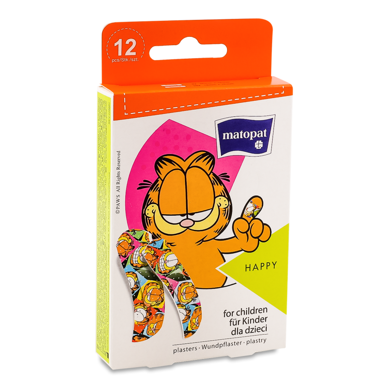 Пластир медичний Happy 12шт Matopat