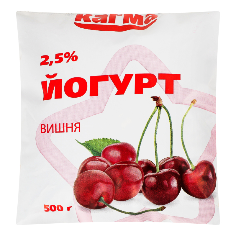 Йогурт 2.5% Вишня Кагма м/у