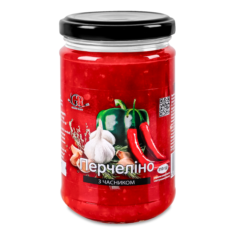 Соус Перчеліно з часником 310г твіст/б Гранд Рагу