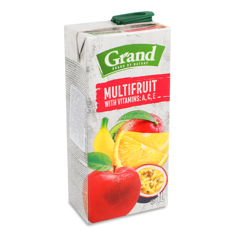 Напій мультифруктовий 1л т/п Grand