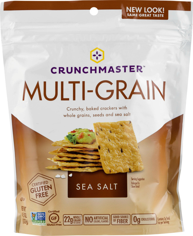 Crunchmaster MultiGrain Crackers Sea Salt Crunchmaster(879890000113