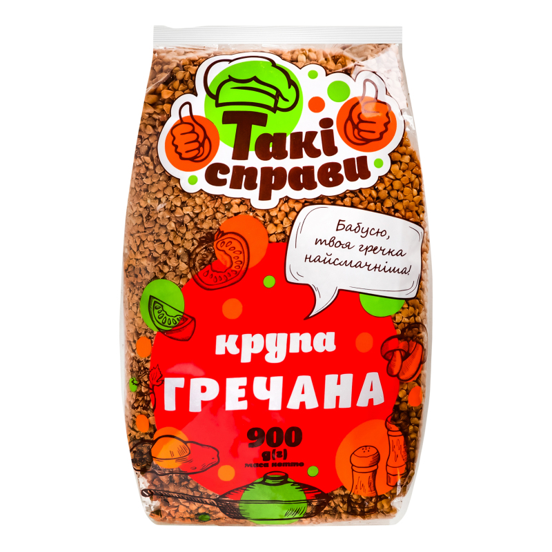 Крупа гречана Такі справи му