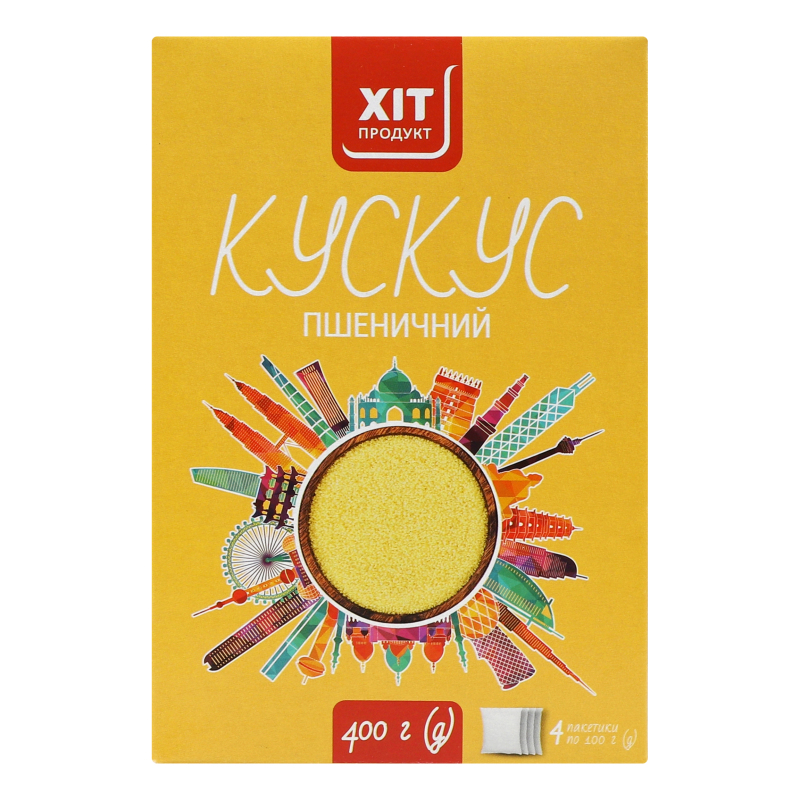 Кускус пшеничний Хіт продукт к/у 4х
