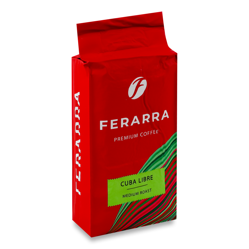 Кава Cuba Libre мелена смажена 250г в/у Ferarra
