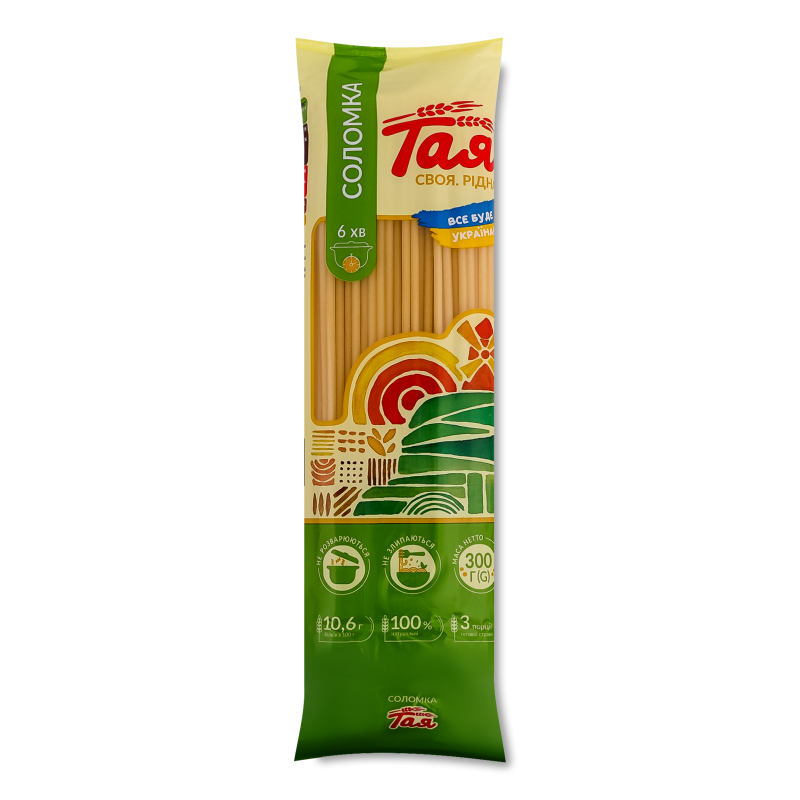 Вироби макаронні Соломка 300г Тая