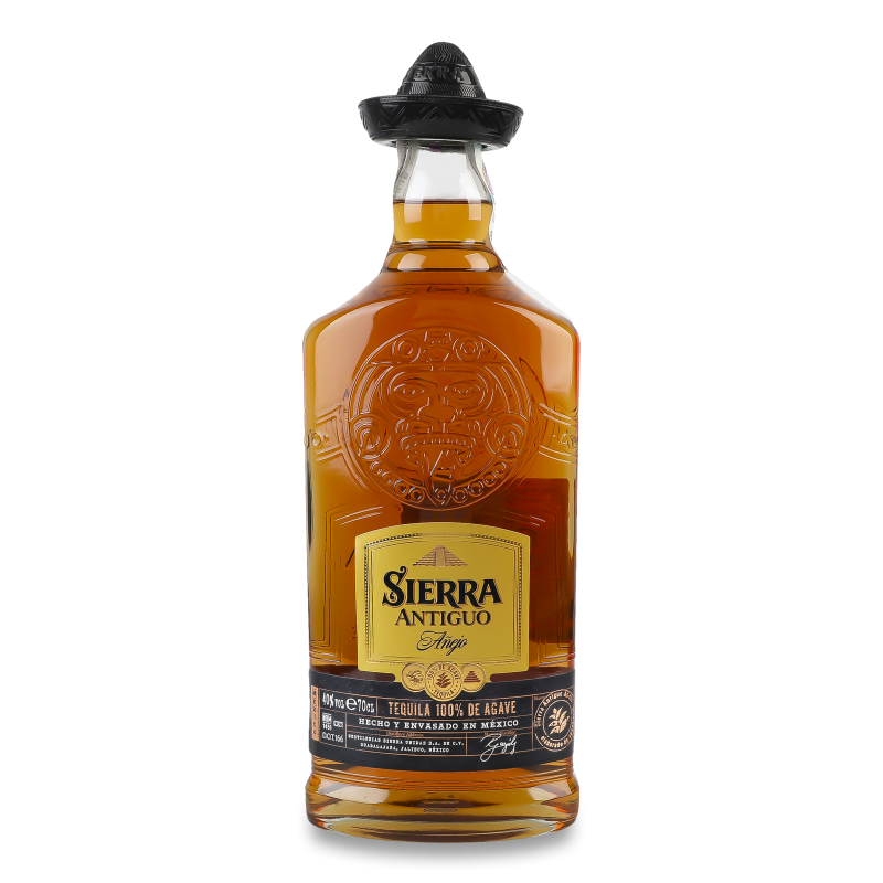 Напій алкогольний Текіла Antiguo Anejo 40% 0,7л Sierra