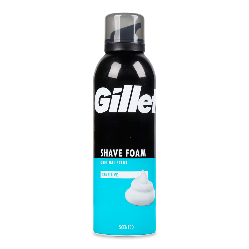 Піна д/гоління д/чутливої шкіри 200мл Джилет