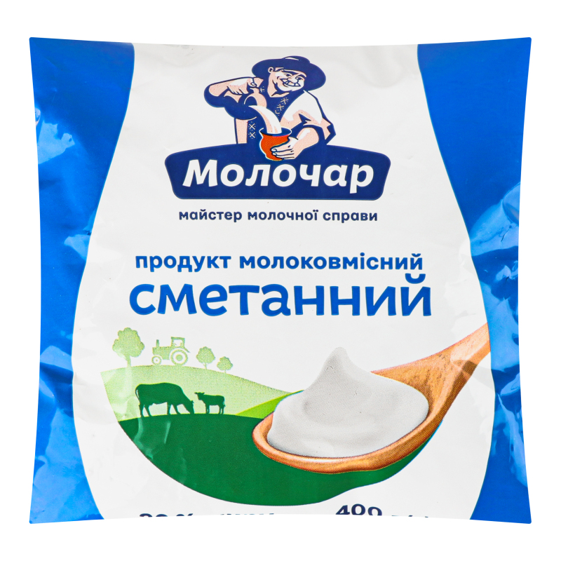 Продукт сметанний 20% молоковмісний Молочар м/у