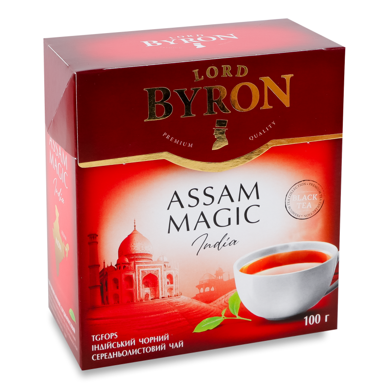 Чай Лорд Байрон Ассам ТГФОПС чорний 100г