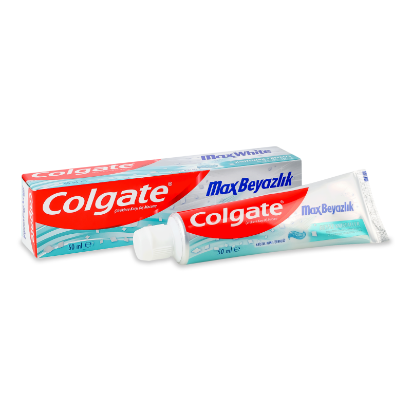 Зубна паста Crystal mint Max White 50мл Colgate