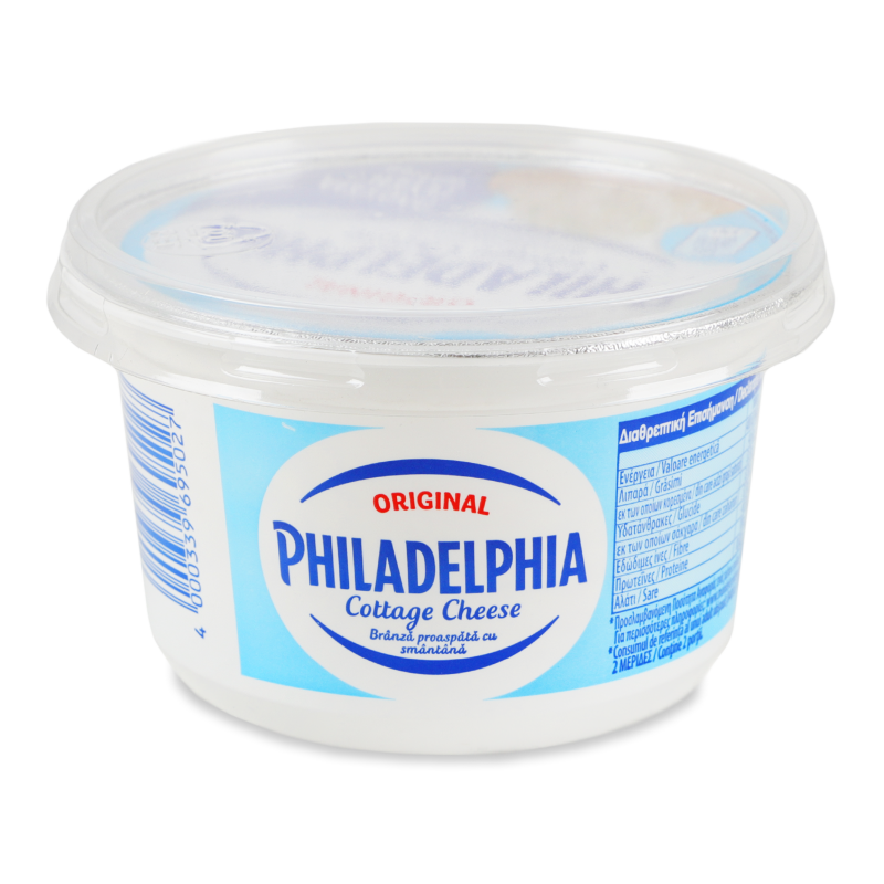 Сир зернистий Філадельфія 200г стакан Філадельфія