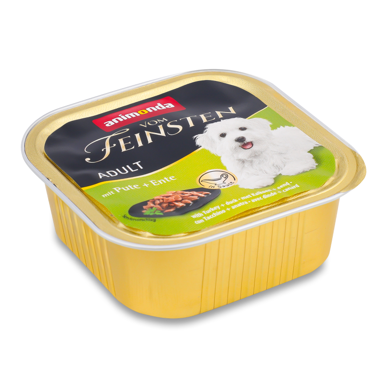 Корм д/собак Паштет з індичкою та качкою 150г Вом Фейштн