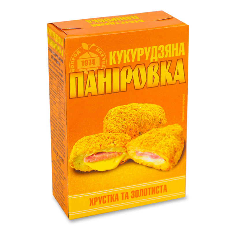 Суміш панірувальна кукурудзяна 140г Рідна їжа
