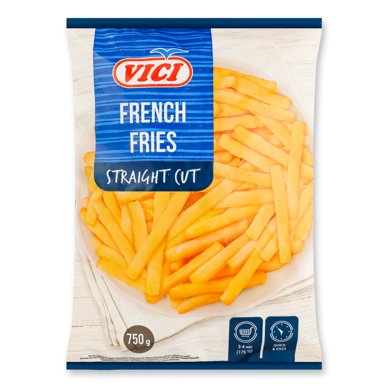 Картопля фрі Любо есть Бельгійська с/м 750г Vici